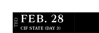 CIF State (Day 3) ,FEB. 28,TB