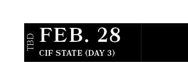 CIF State (Day 3) ,FEB. 28,TB