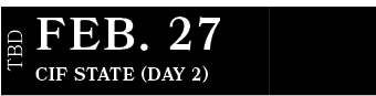 CIF State (Day 2) ,FEB. 27,TB