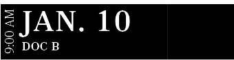 Doc B ,JAN. 10,9:00 A