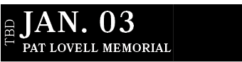 Pat Lovell Memorial ,JAN. 03,TB
