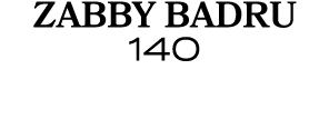 Zabby Badru 140