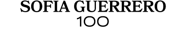Sofia Guerrero 100