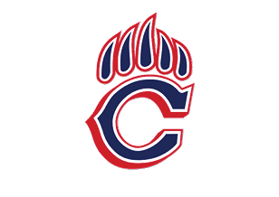 A blue and red logo of a lion. Description generated by AI
