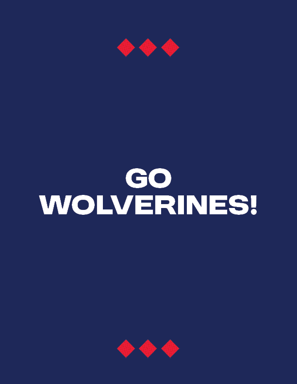 GO WOLVERINES