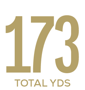 TOTAL yds,17