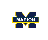 A logo for the University of Michigan is displayed in blue, yellow, and navy. AI generated content