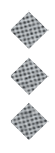 A black and white image of a circle with a red dot in the middle. Description generated by AI