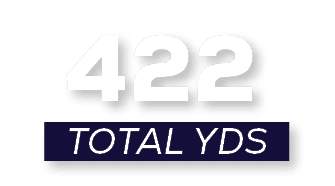 total YDS,42
