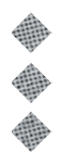 A black and white image of a circle with a red dot in the middle. Description generated by AI