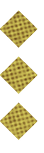 Three black right-pointing arrow shapes stacked vertically on a white background. Description generated by AI