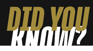 DID YOU KNOW?