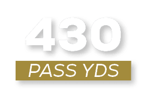 pass YDS,43