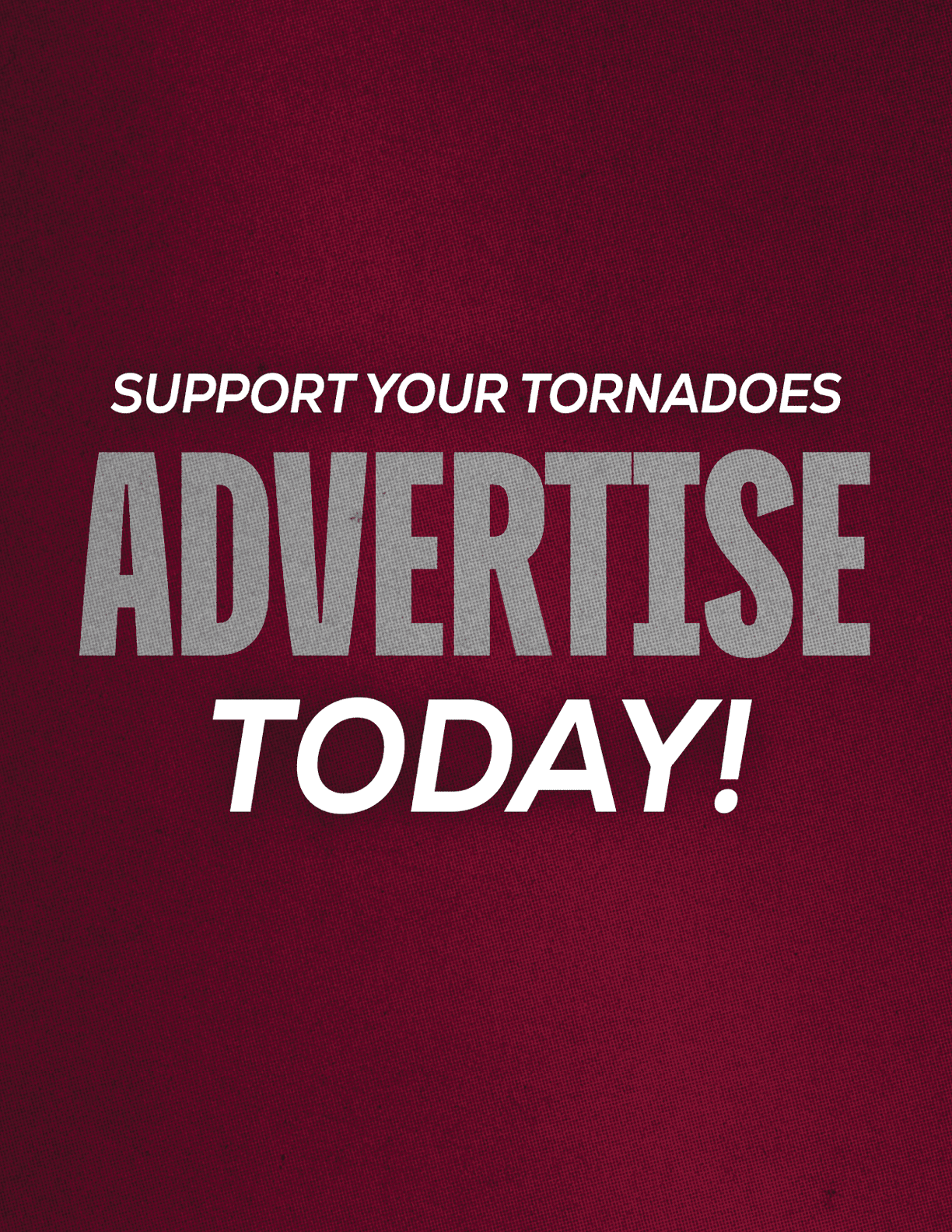 Support your Cardinals advertisement today. Description generated by AI