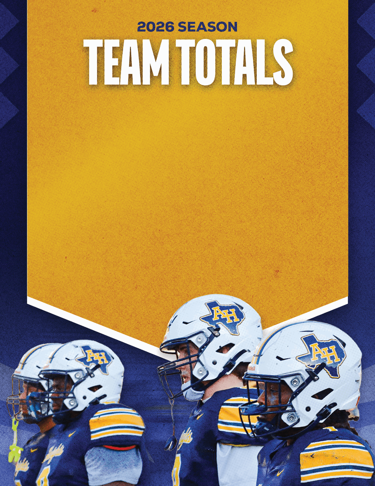 A group of football players standing on a field. Description generated by AI