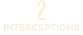 2 INTERCEPTIONS