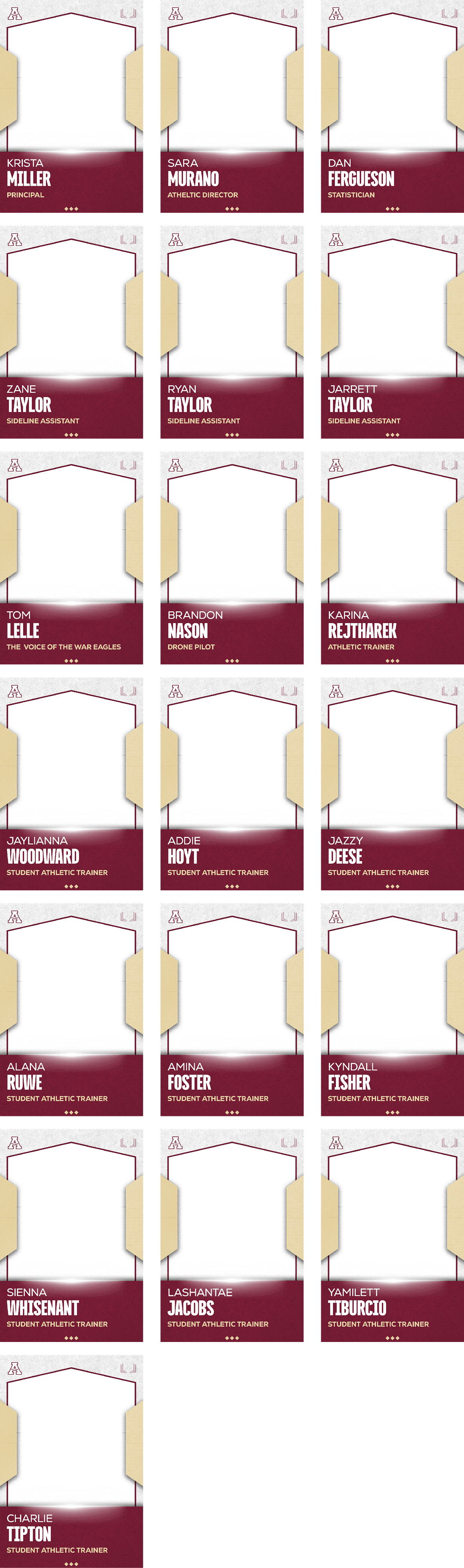 Roster Card