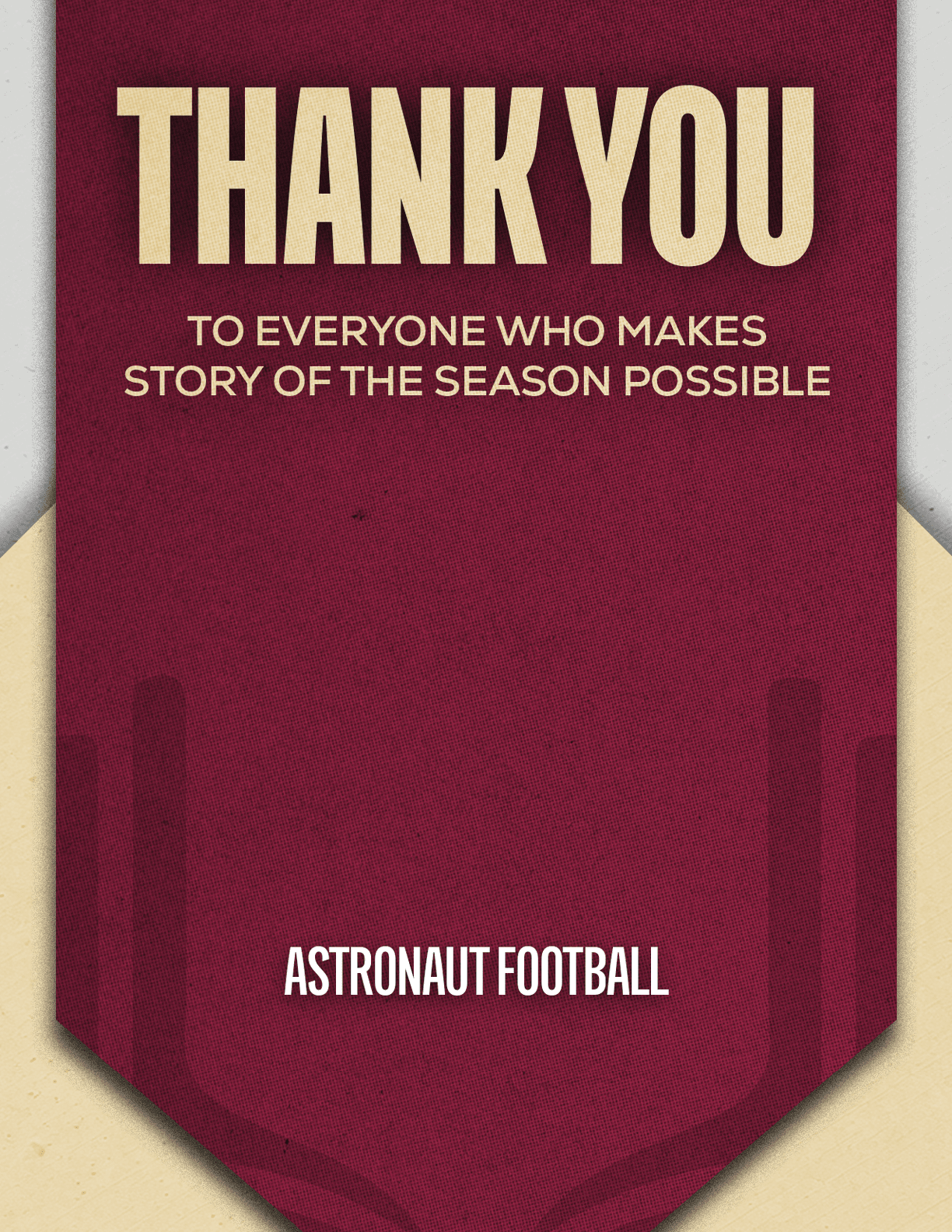 A black and red sign that says “Thank You" on it. Description generated by AI