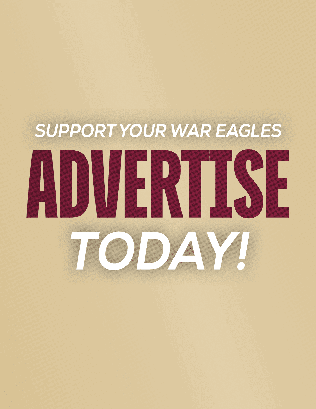 Support your Cardinals advertisement today. Description generated by AI