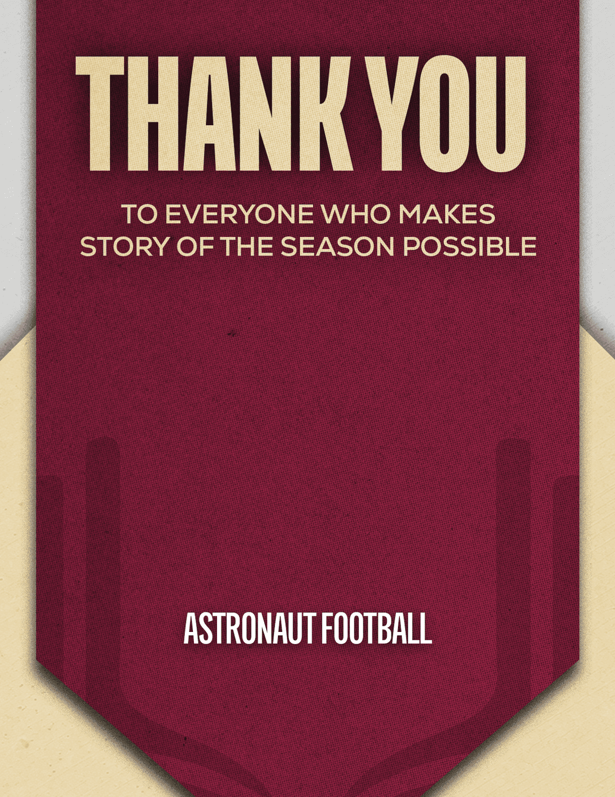 A black and red sign that says “Thank You" on it. Description generated by AI
