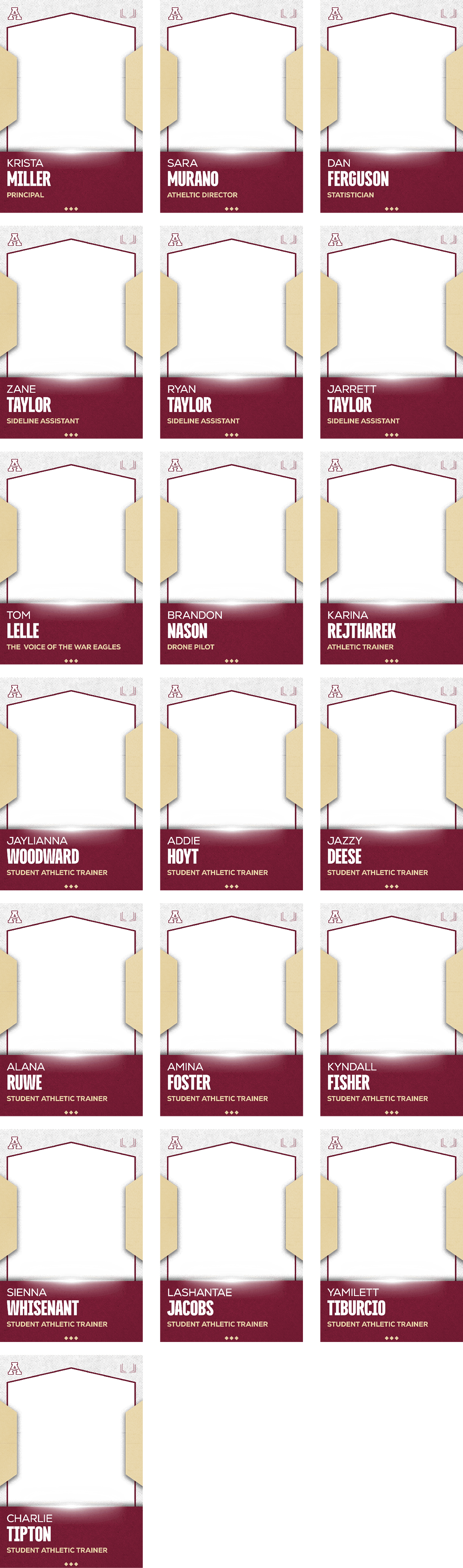 Roster Card