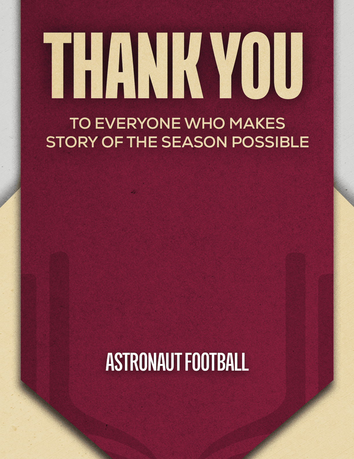 A black and red sign that says “Thank You" on it. Description generated by AI