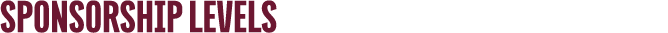 sponsorship levels