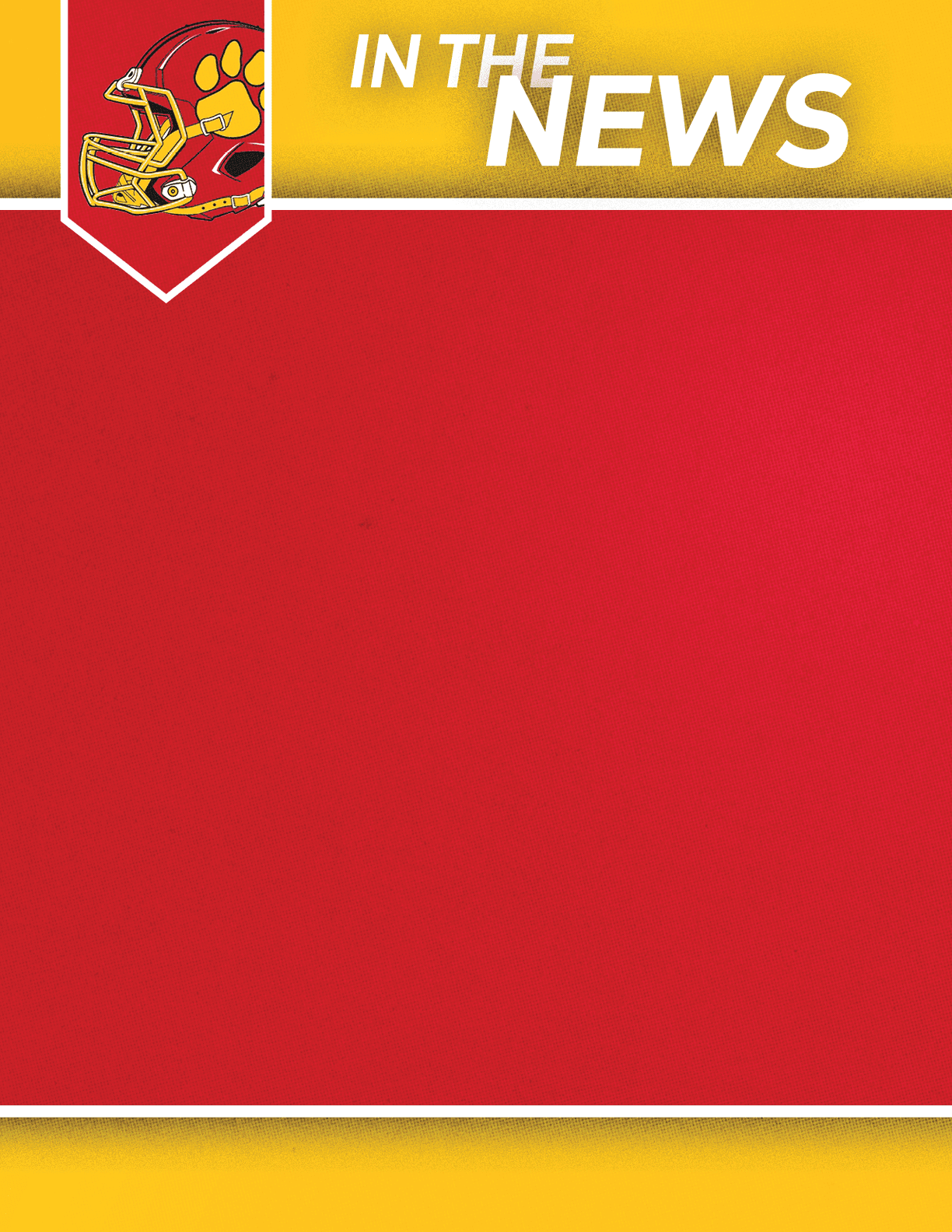 A blue and red background with a lion logo. Description generated by AI