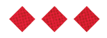 A black and white image of a circle with a red dot in the middle. Description generated by AI