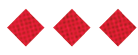 A black and white image of a circle with a red dot in the middle. Description generated by AI