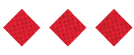 A black and white image of a circle with a red dot in the middle. Description generated by AI