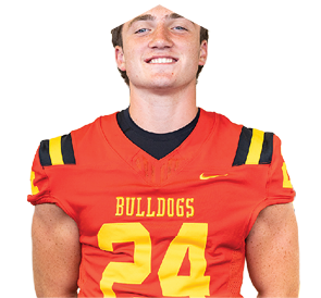 A young man wearing a white jersey with the number 10 on it. Description generated by AI