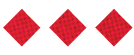 A black and white image of a circle with a red dot in the middle. Description generated by AI