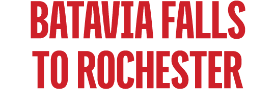Batavia falls to rochester
