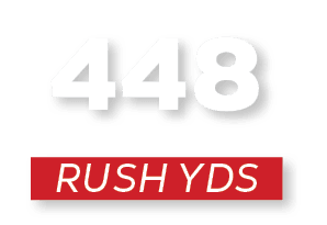 RUSH YDS,44