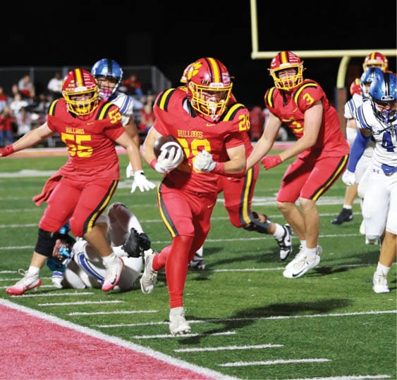A group of football players celebrating a victory. AI generated content
