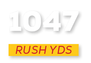 RUSH YDS,104