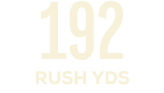 192 RUSH YDS