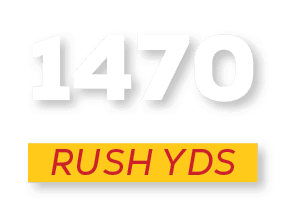 RUSH YDS,147