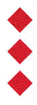 A black and white image of a circle with a red dot in the middle. Description generated by AI