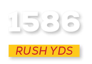 RUSH YDS,158