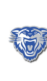 A blue and white tiger's mouth. Description generated by AI