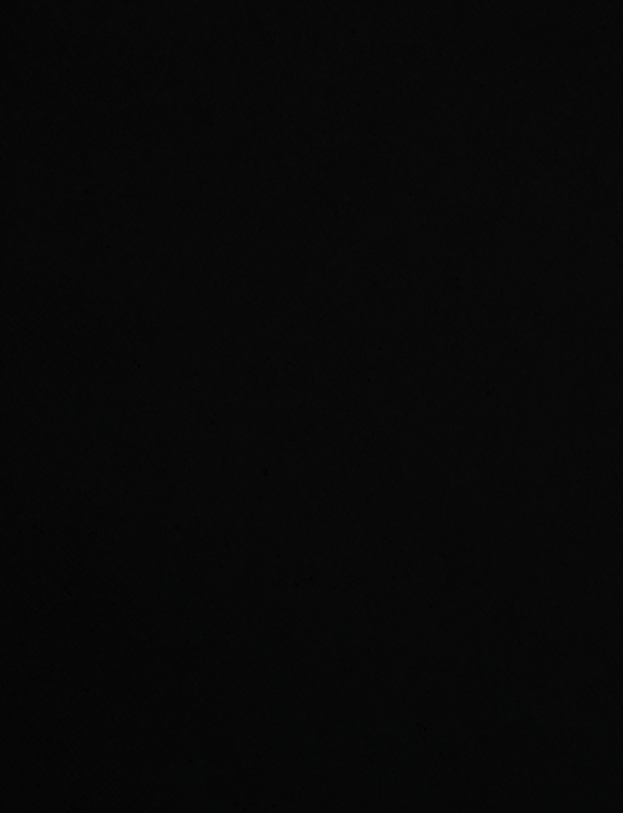 A black and white photo of a dark background. Description generated by AI