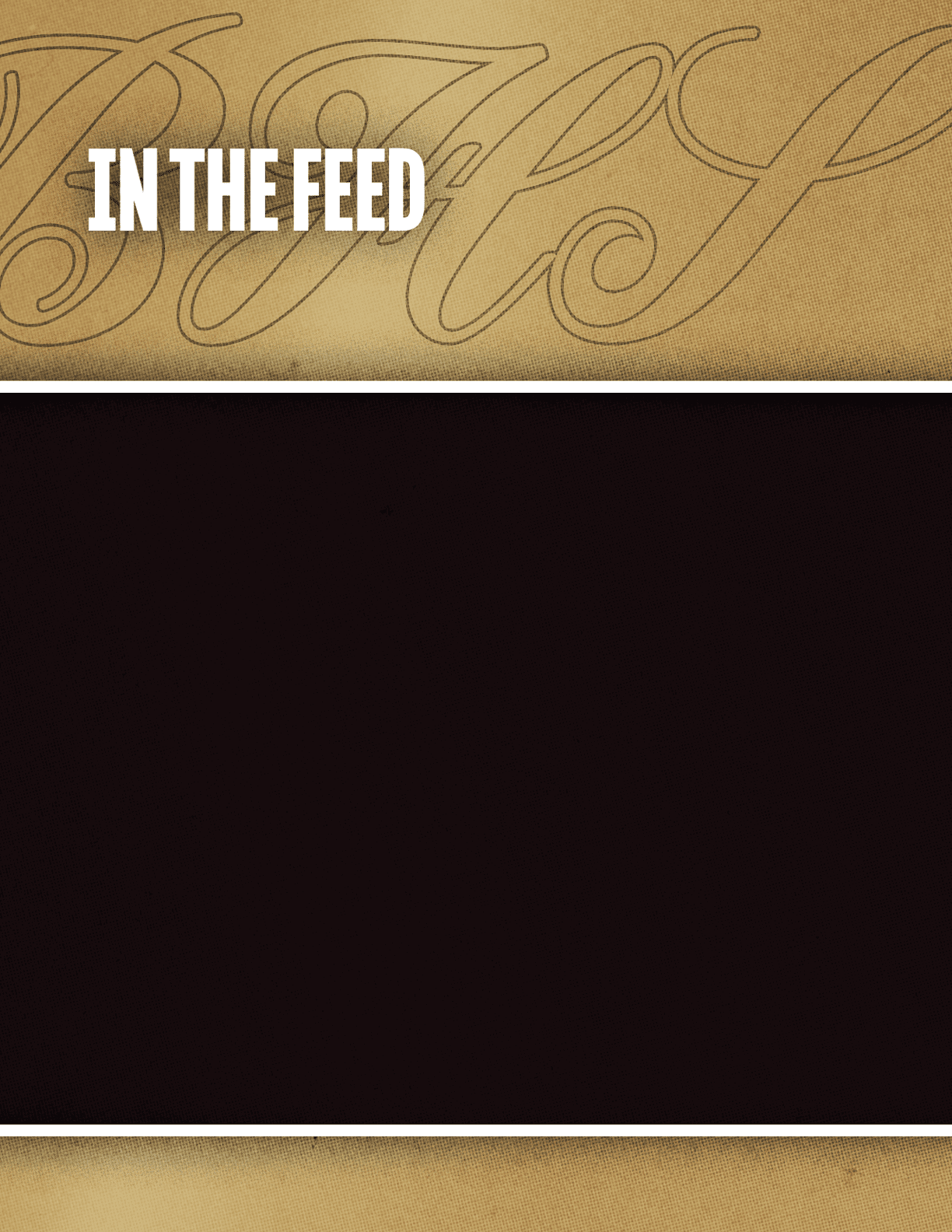 A blank space with a gold border. Description generated by AI
