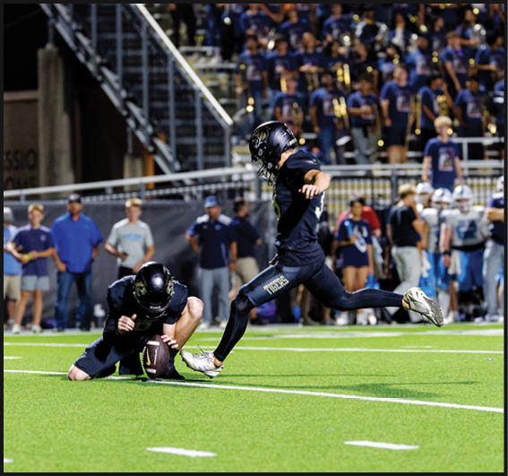 A group of football players celebrating a victory. AI generated content