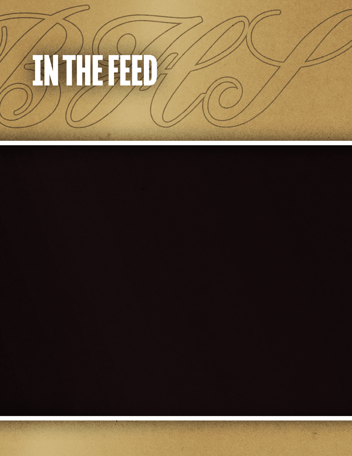 A blank space with a gold border. Description generated by AI