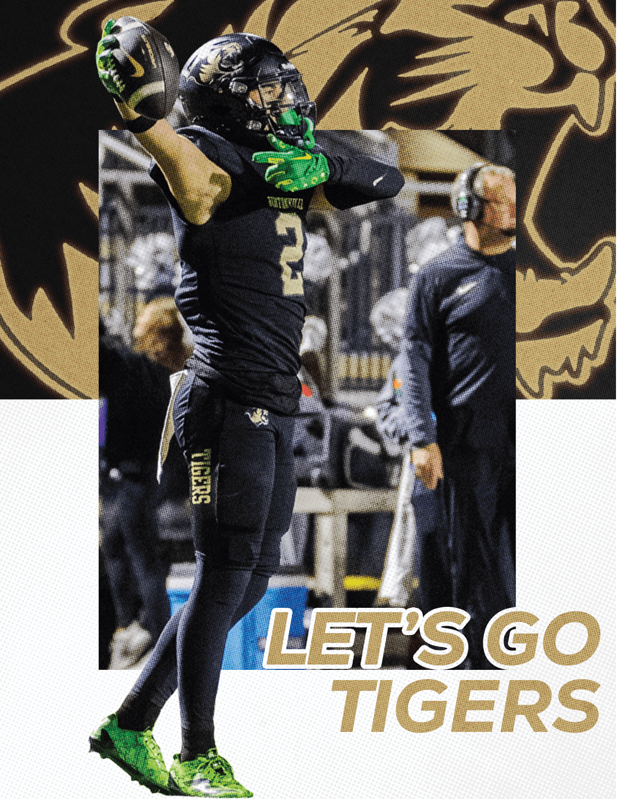 A poster for Mountain Vista's Players of the Game. Description generated by AI