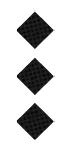 A black and white image of a circle with a light in the middle. Description generated by AI