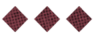 A black and white image of a circle with a red dot in the middle. Description generated by AI