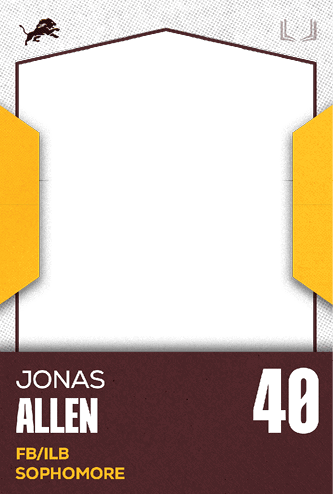 A football jersey with the name Jakob Martinez Jr. on the back. Description generated by AI